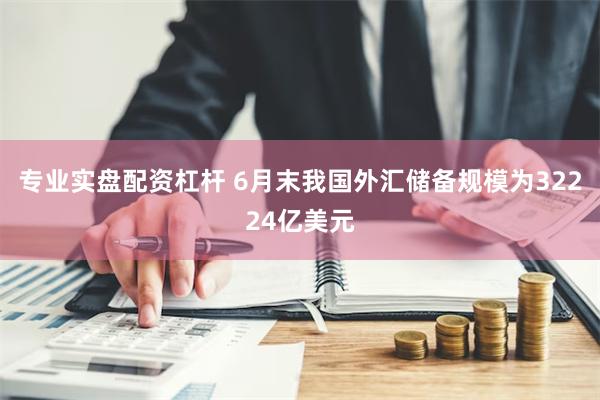 专业实盘配资杠杆 6月末我国外汇储备规模为32224亿美元