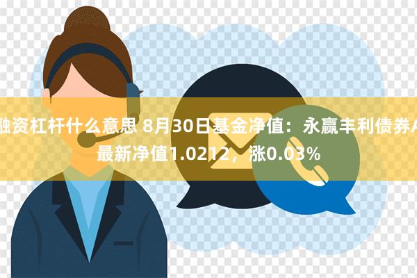 融资杠杆什么意思 8月30日基金净值：永赢丰利债券A最新净值1.0212，涨0.03%